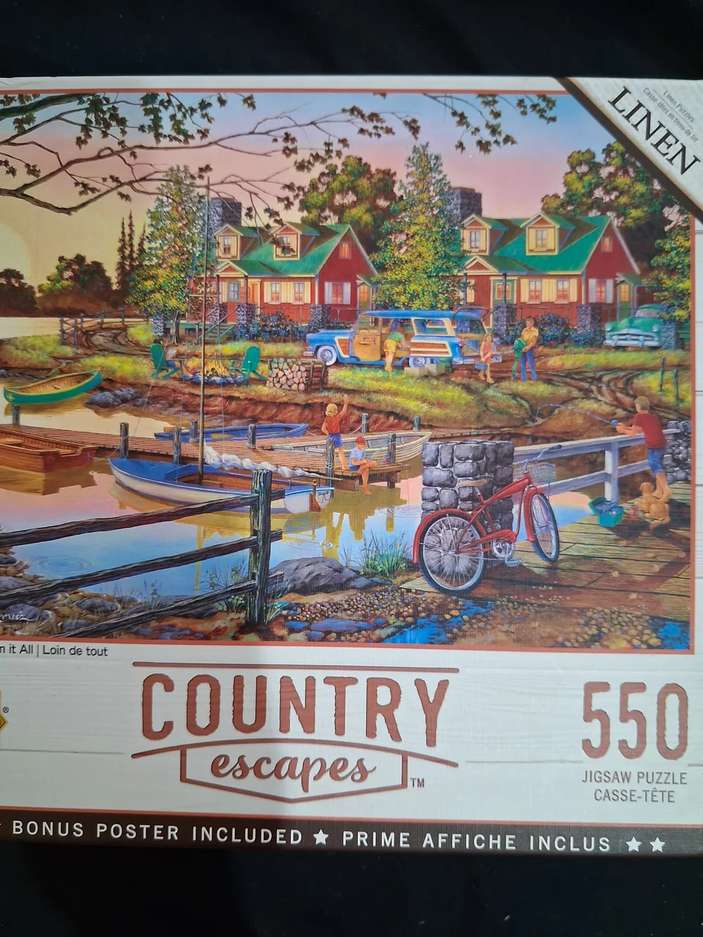 Country Escapes 550-Piece Jigsaw Puzzle